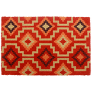 Lhasa Kilim - Red Coir Doormat