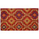 Lhasa Kilim - Red Coir Doormat