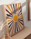 Retro sun