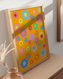Colorful daisies