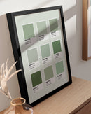 Pantone green shades