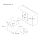 24'' Built-in Stainless Steel Convection Oven | KSS7002A
