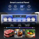 Under Counter Refrigerator, 24 Inch Double Drawer Beverage Fridge F58145 by Kismile