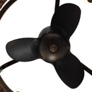 24" Farmhouse DC Motor Ceiling Fan with Lighting and Remote Control