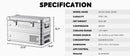 ICECO APL35 Dual Zone Aluminum Fridge Freezer 35 LT
