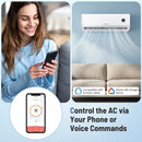 24000 BTU 18.1 SEER2 208/230V Mini Split Air Conditioner Works with Alexa by LJGDeals