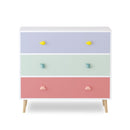 3 Drawer Dresser, Storage Cabinet With Anti Tip Safety by Unique Piece Furniture
