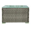 4 Piece Patio Sectional Wicker Rattan Outdoor Furniture Sofa Set With Storage Box by HouseOfZazla