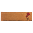 Red Flower Coir Doormat