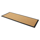 Black Border Coir Doormat