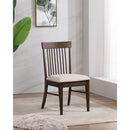 Burns - Dining Side Chairs (Set of 2) - Walnut by HouseOfZazla