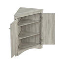 Triangle Bathroom Storage Cabinet With Adjustable Shelves, Freestanding Floor Cabinet For Home Kitchen by HouseOfZazla