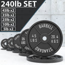 Synergee Standard Metal Weight Plates