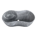 Bathroom Vessel Sink With Wavy Design