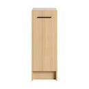 Slim Freestanding Bathroom Storage Cabinet - Light Oak