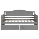 Wooden Daybed, Sofa Bed, No Box Spring Needed by HouseOfZazla