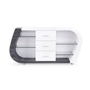 Anne - Buffet - White / Gray by HouseOfZazla