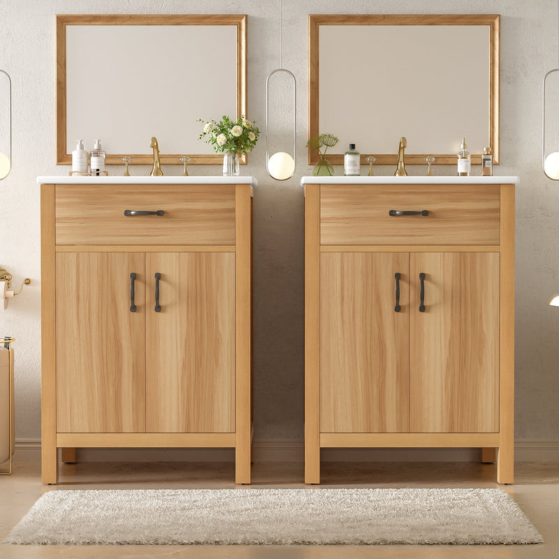 48" Bathroom Vanity with Solid Wood Frame, photo 3 of 10