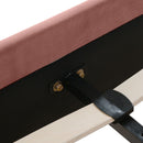 Aspen - Vertical Tufted Modern Headboard Platform Bed Set by HouseOfZazla