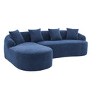 Combined Sofa With 4 Pillows by Unique Piece Furniture