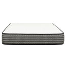 12" Premium Hybrid Mattress In A Box Soft Gel Memory Foam Top With Cooling Technology - Gray / White - Queen by HouseOfZazla