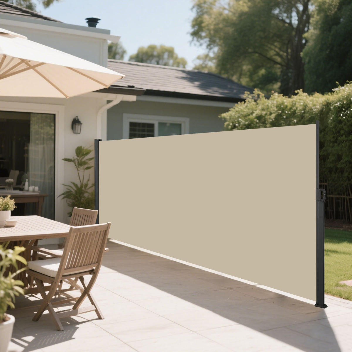 Retractable Side Awning, Waterproof And UV Resistant, Privacy Screen For Patio, photo 6 of 15
