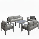 Outdoor Patio Set, All-Weather With Thick Cushions by HouseOfZazla