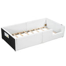 Platform Bed With Guardrail And Charging Station by HouseOfZazla