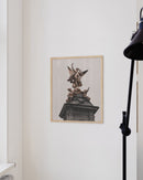 Gilded statue