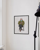 Bernie sitting