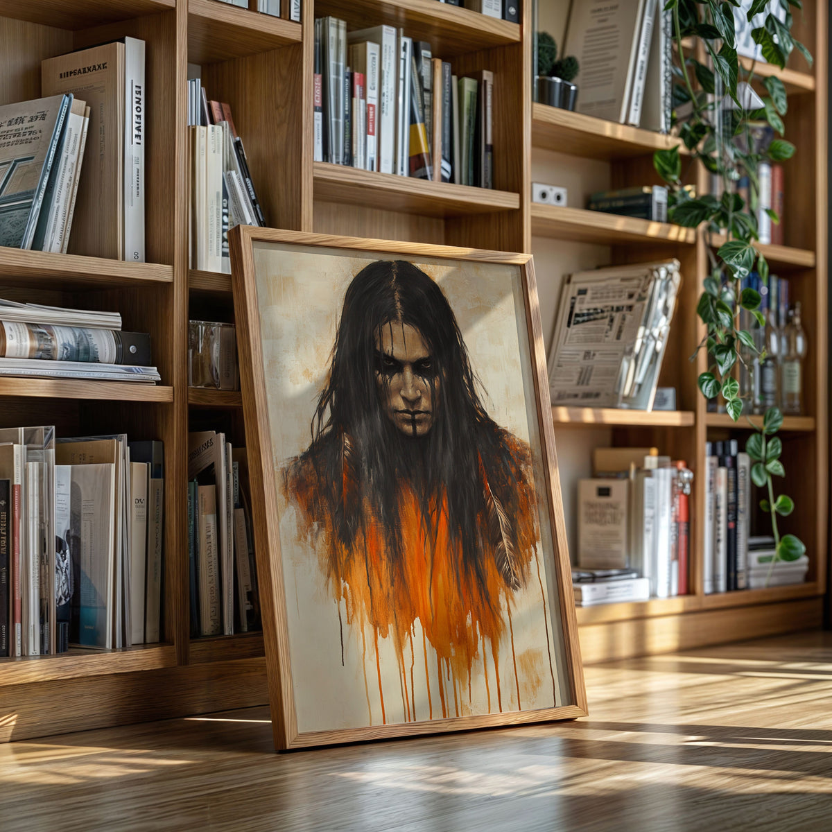 Ember Stare Warrior Portrait, photo 2 of 19