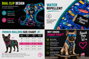 Totally Radical Reversible Dog Harness, Collar & Leash Set | Retro Gamer & Surf Skate Print | French Bulldog Harness by HouseOfZazla