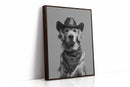 A Canine Cowboy's Quiet Standoff