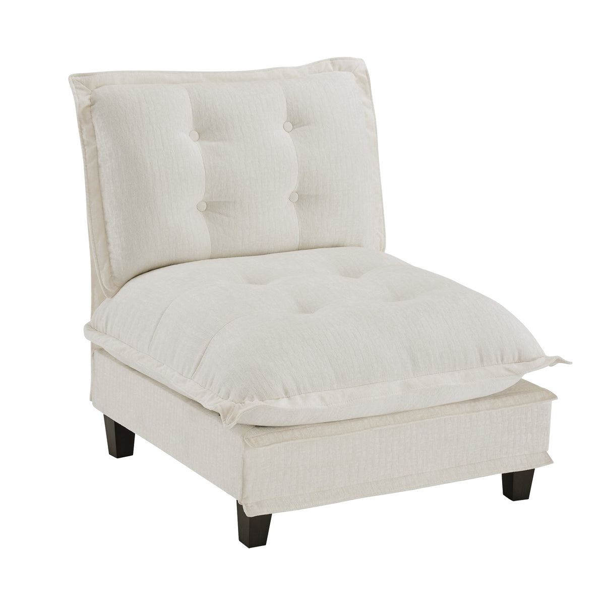 73 Armless Sofa Chenille, photo 5 of 10