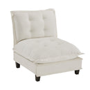 73 Armless Sofa Chenille