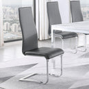 High Back Side Chairs Dining Chairs With Padded Upholstery (Set of 4)