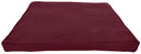 Zabuton Meditation Base Cushion - Hemp Fabric Cover, Recycled Cotton Interior