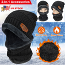GBruno Winter Beanie Hat Scarf Set Unisex