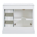 Bathroom Vanity With Sink, Soft-Close Doors, Adjustable U-Shelf, 3 Drawers by HouseOfZazla