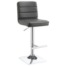Adjustable Bar Stool (Set of 2) - Gray