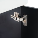 Modern Floating Bathroom Vanity With Ceramic Basin Perfect For Small Bathrooms by HouseOfZazla