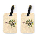 Palm Tree Luggage Tag