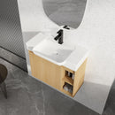28'' Wall-Mounted Bathroom Vanity