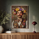 Floral Crown and Velvet Charm