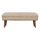 Puffer Bench - Beige by Unique Piece Furniture