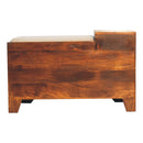 Retreat - Shoe Bench, 1 Drawer - Chestnut by HouseOfZazla