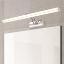 GobekUsa Contemporary LED Wall Mounted Vanity Light Fixture - Stainless Steel Stick Design, White Lighting