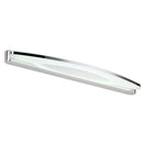 GobekUsa Modern Style Chrome Arc Vanity Light with Stainless Steel LED Wall Sconce and Acrylic Diffuser