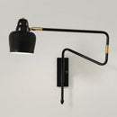 GobekUsa Modern Wall Mounted Reading Lamp: Retractable Arm, Nordic Style