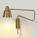 GobekUsa Modern Wall Mounted Reading Lamp: Retractable Arm, Nordic Style
